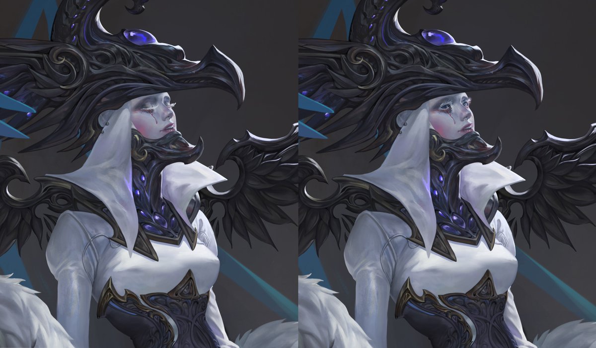 7번째 주최 합작 죽은자들의 밤 작업하였습니다. :)
andoxoc.wixsite.com/night/home
다른분들의 작업은 여기서 보실 수 있어요!
저는 까마귀들의 여왕, Crow Queen 으로 작업하였습니다.
눈을 뜬버전과 감은버전으로 고민하다가 감은버전으로..!