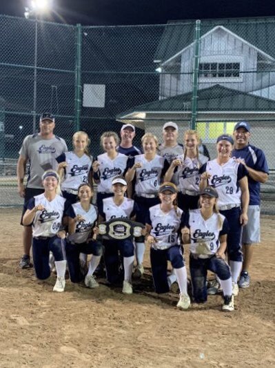 Eagles Fastpitch DeWitt go the distance for the championship at the USSSA Arrrgust Swashbuckler Tourny at Whistlestop Park!