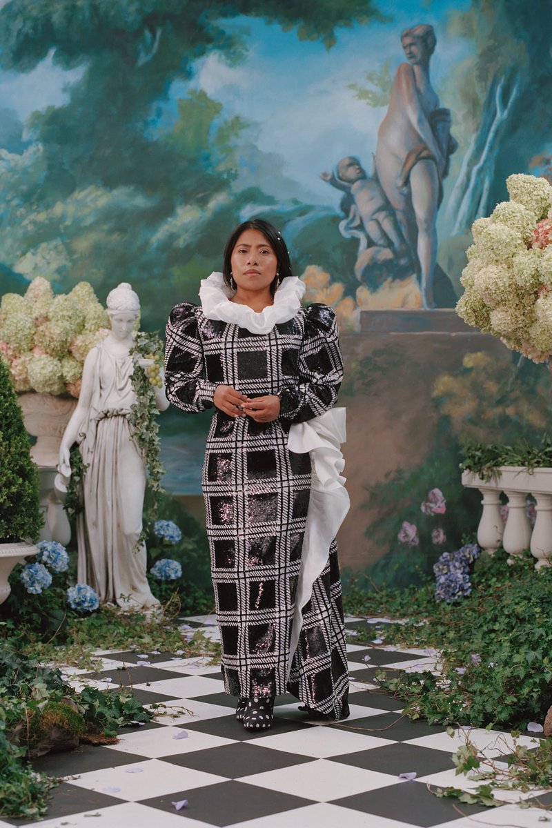 ssvrvi's tweet photo. reminder that yalitza aparicio. 

(📷: Daria Kobayashi Ritch for Rodarte ) https://t.co/cwqH2RCWwP