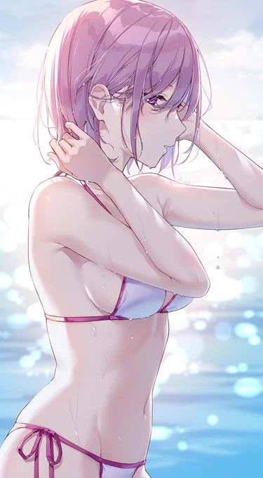 水も滴るいいマシュ 