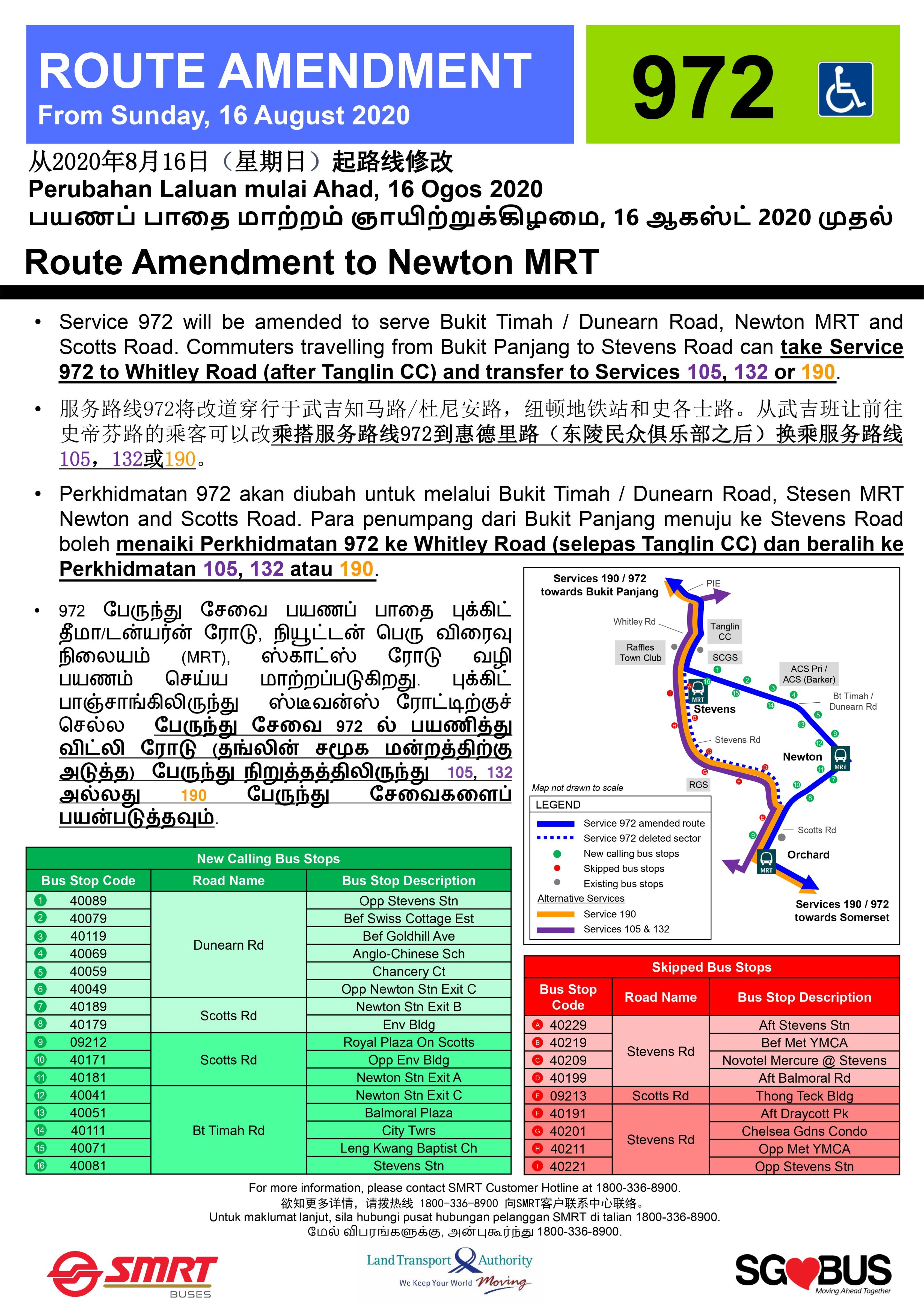 Bus 972m Route Map Lim Jia Ting (@Limjiating1) / Twitter