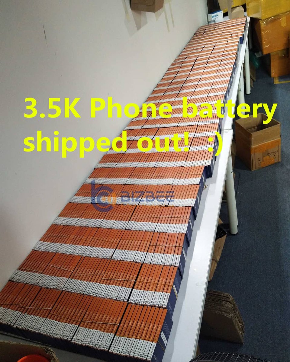 AliceLi54765742's tweet image. 🥳🥳🥳#foriphone #battery 3500pcs shipped out!!!
💥💥💥CE&amp;amp;PSE certification
✅✅✅No any problems pass your locals customs.
🤟🤟🤟Defective rate as low as 0.76% 
❣️❣️❣️Factory directly.
🛒🛒🛒Add my whatsapp to get newest Wholesale price: 0086 18200713453

#Smartphone reparatie