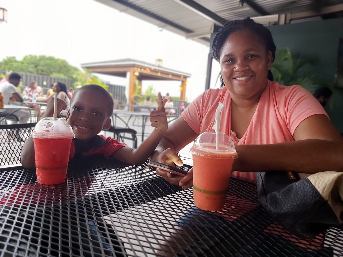 Quality time....my Queen and Prince