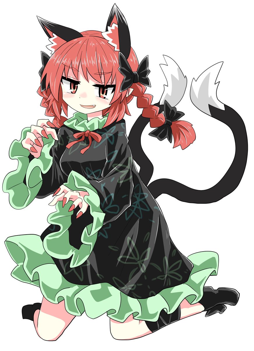 火焔猫燐 「お燐ちゃんです 」|怪獣王チャプス@例大祭き39bのイラスト