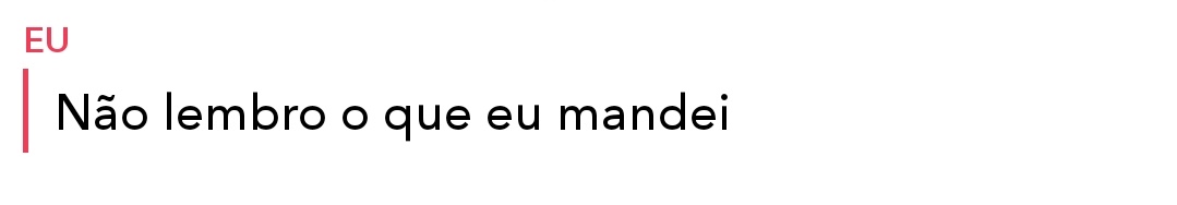 Eu no snap é tipo
