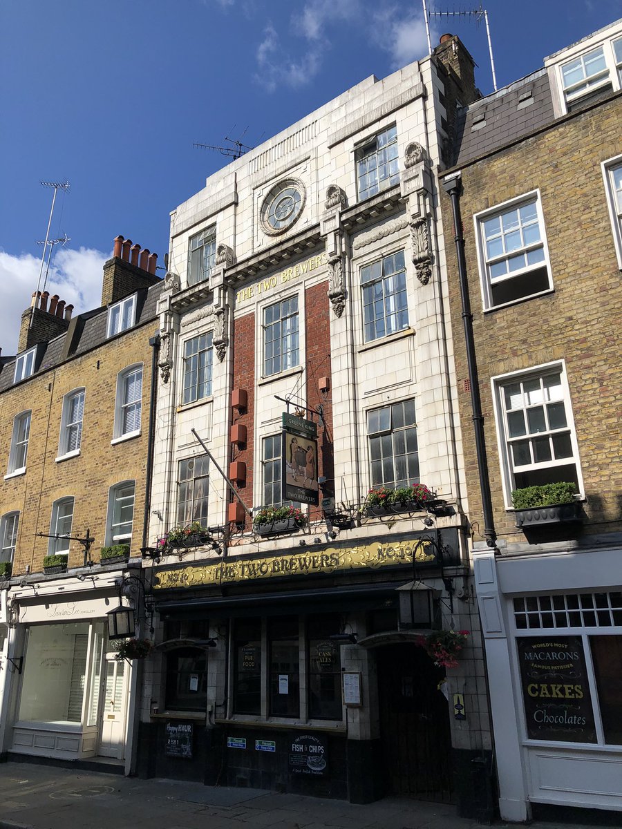 Beautiful Art Deco pub in Seven Dials – bei  Two Brewers