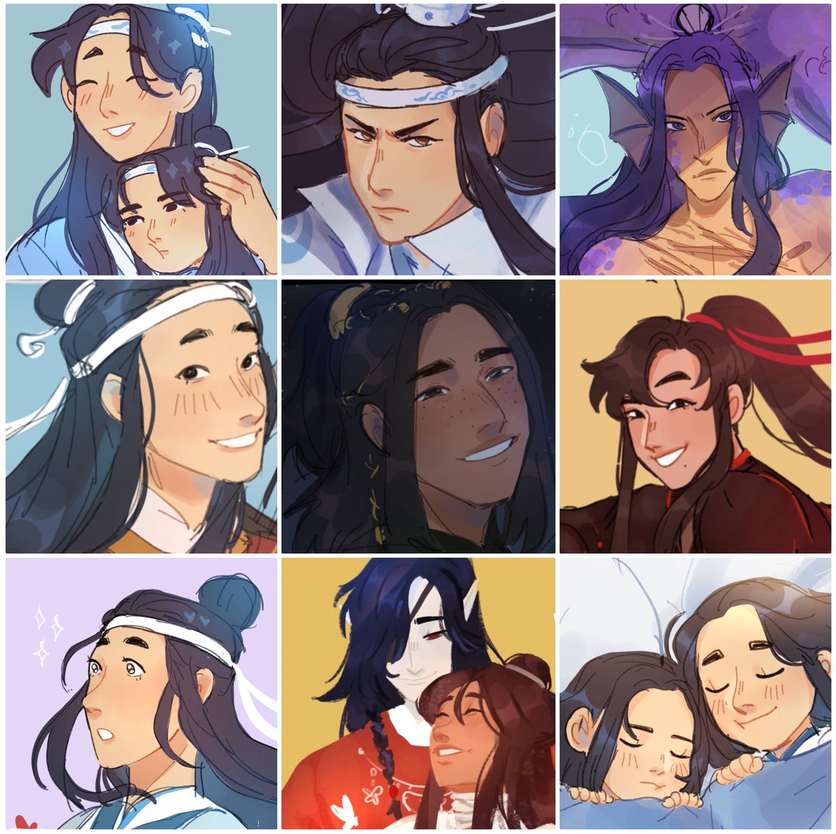 i like drawing big smiles.. n squishy cheeks ? #faceyourart 