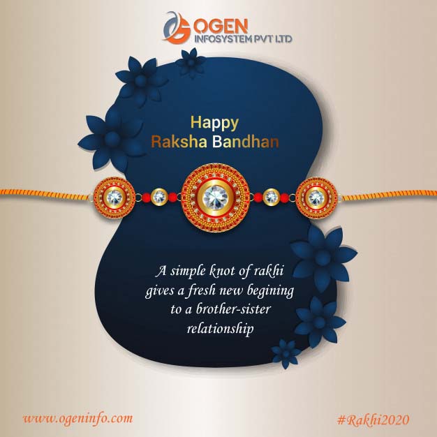 ogeninfosystem's tweet photo. A very Happy Raksha Bandhan to al brothers and sisters! May all your wishes comes true and love increases between both of you!
#Rakhi #rakhi2020 #rakhiFestival #rakhiCelebration #HappyRakshaBandhan #HappyRakhi https://t.co/D3EoRV2hMg