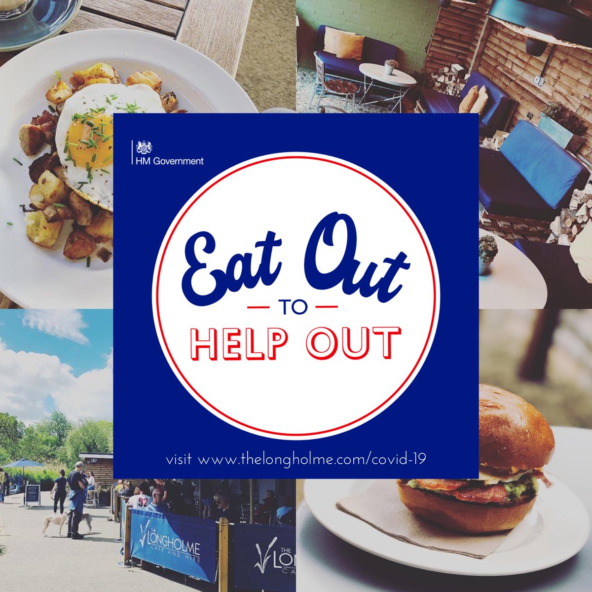 It’s time for some massive discounts! Eat out to help out gives you 50% off your total bill capped at £10 per person when you eat in, Monday - Wednesday through August 2020. Please allow us extra time on these days as demand will be high. #bouncebacktogether