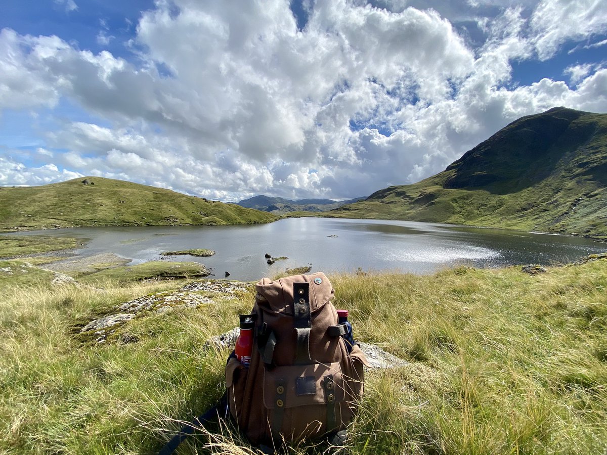 Dave the well used rucksack visiting his spiritual home on holiday from Hampshire. #beautifulview #stickletarn <a href="/homeofmillican/">Millican</a>