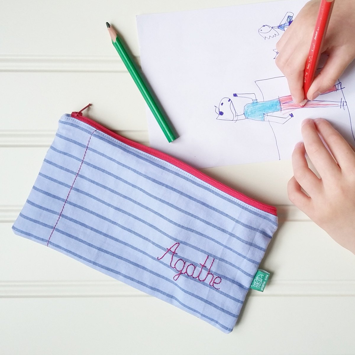 This moment of the year when you see lots of #backtoschool products in the middle of the summer. Here is our #personalised #pencilcase 

#handmade #BackToSchool2020 #HandmadeInUK #ShopSmallUK #shopsmall #smallbusinesssupport