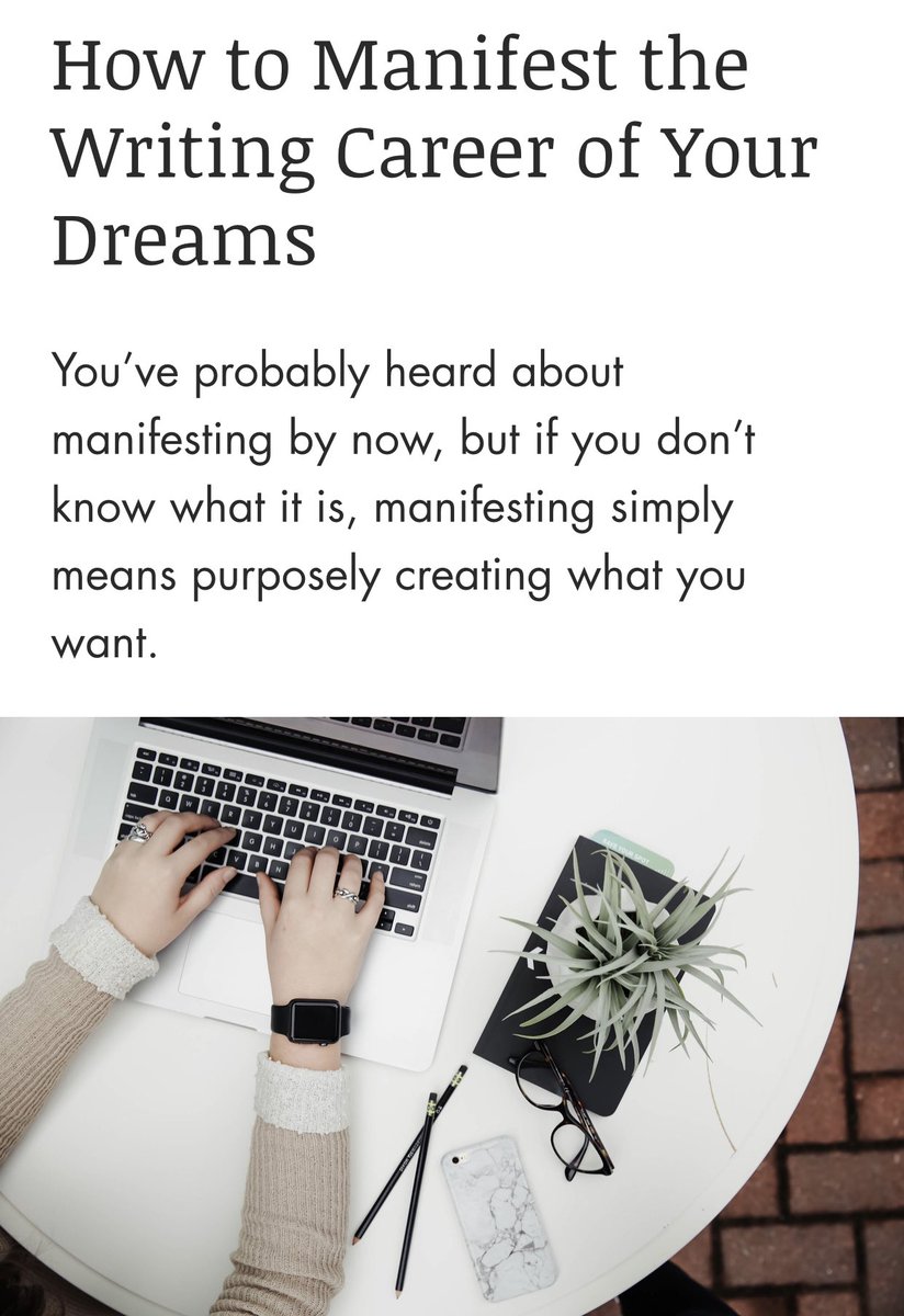 therapywrite's tweet image. 💻NEW BLOG POST💻

On the blog this week the amazing @MariSuggs talks about manifesting the writing career of your dreams! She even gives a little recipe for success! 

Check it out now at thewritetherapy.net/blog.

#manifestation #lawofattraction #writingcommunity