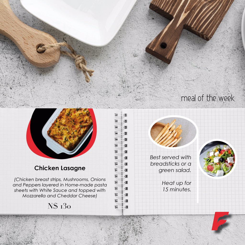 FlamingoNamibia's tweet photo. Our #flamingomealoftheweek is Chicken Lasagna

This is the perfect dish for all pasta lovers.🤩
To place your order for this hearty meal, contact 081 3916 741.

FREE DELIVERY 🚚 

#flamingo #flamingomeal #chickenlasagne #food #wheretoeatnamibia #namfoodies https://t.co/1t64tv2Rrg