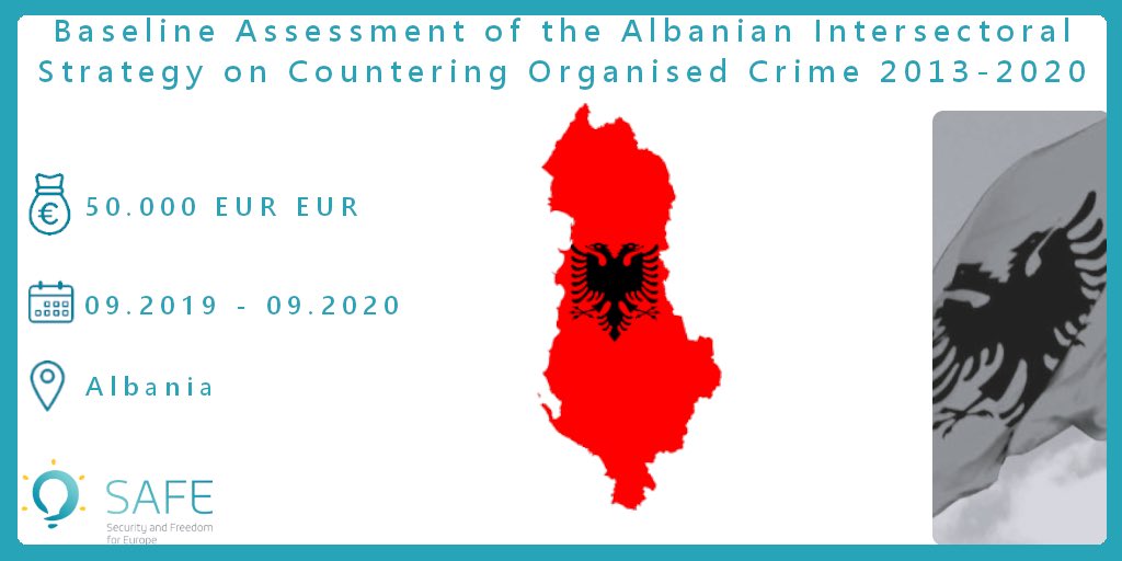 SAFE_Italy's tweet photo. 💡The BaselineAssessment of the Albanian 🇦🇱 strategy against #OrganisedCrime aims to enhance 💪🏼 capacities to #monitor & #evaluate the strategic document and support implementation of draft concept for incoming strategy. More at 👉https://t.co/o3AO9SzLjh #SAFErWorld #SAFEProjects https://t.co/wdZ4kw5VaA