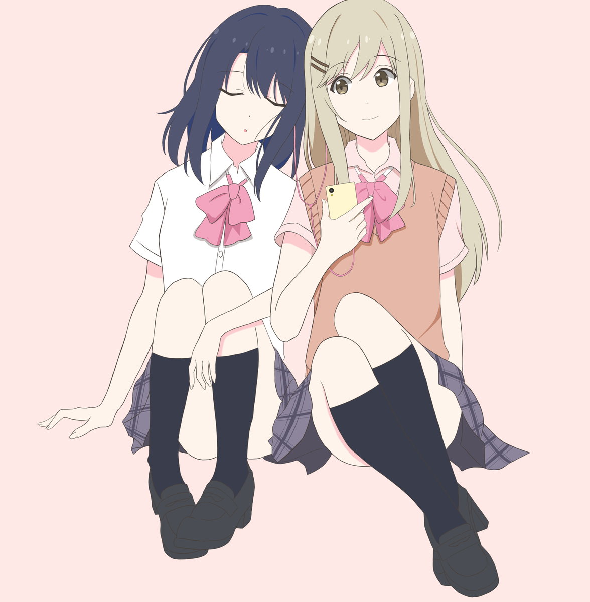 しまむら 寝ちゃったか 安達としまむら おなにん 百合好きのイラスト