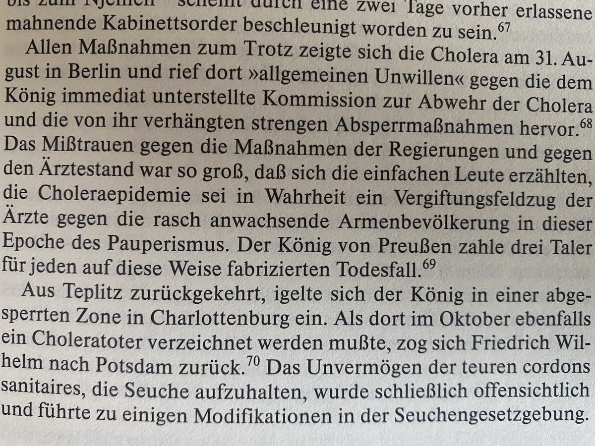 Berlin, im August 1831: Dummheit und Verschwörungstheorien sind unausrottbar #Covididioten #Covid_19 #cholera