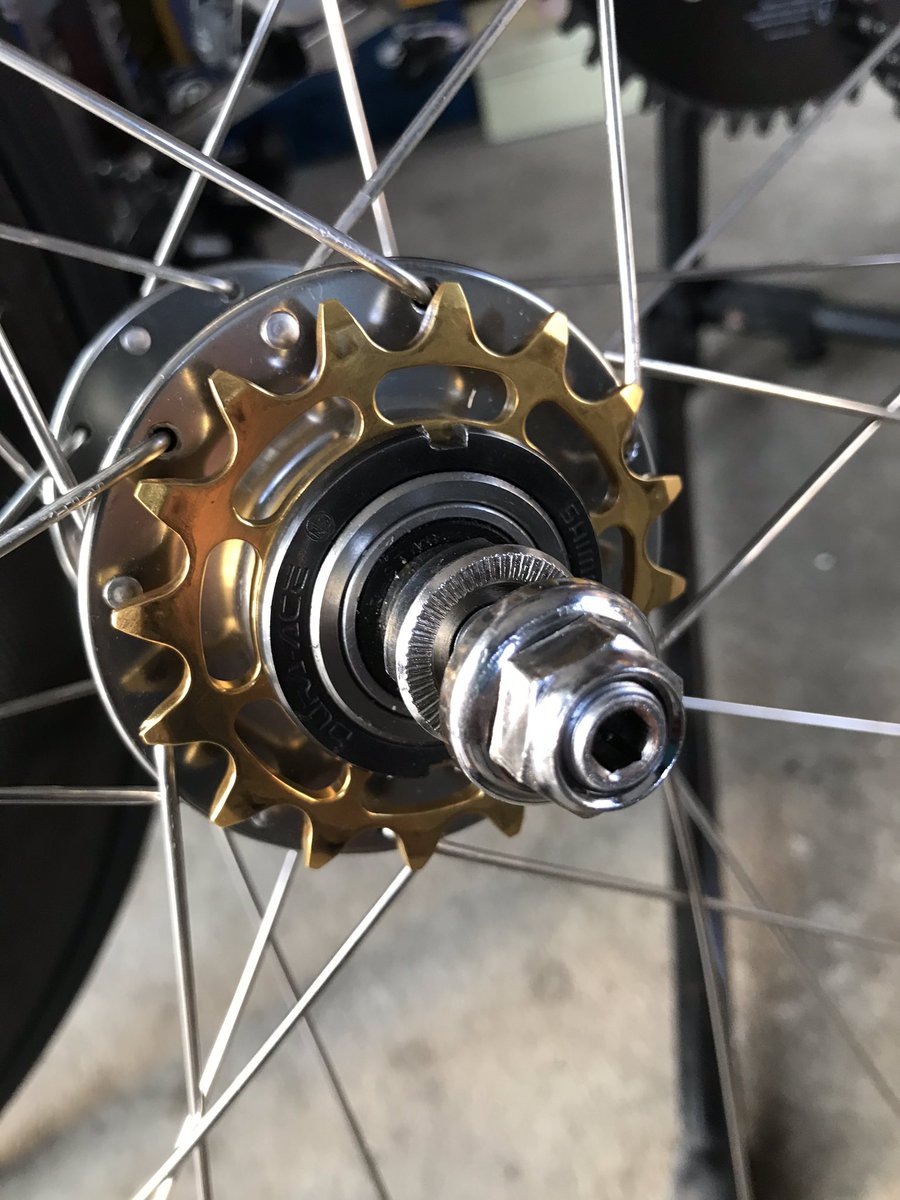 kedama104's tweet image. さて話題の64チタンコグですが、今日は乗れそうにありません❌とりあえずカッコイイよ🤩#digirit #novacorona