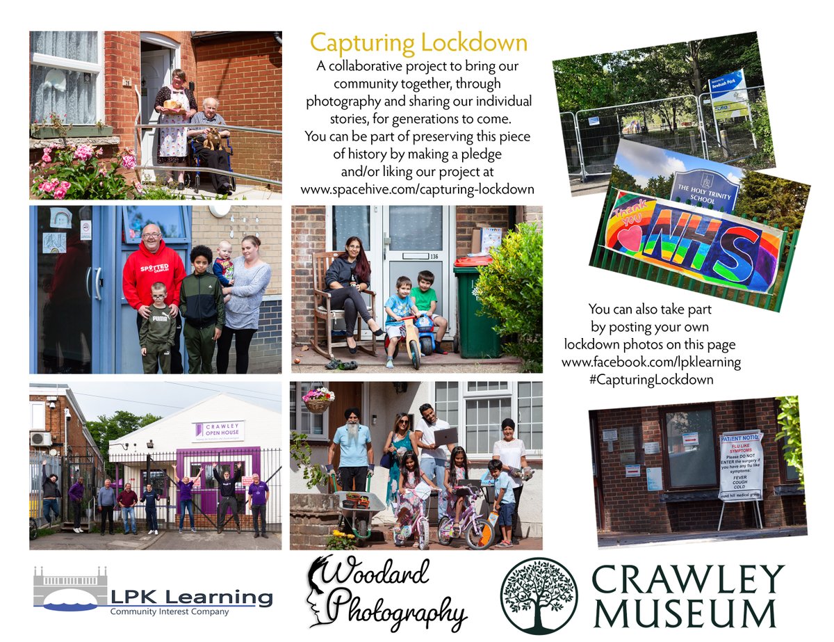 lpklearning's tweet photo. We did it! Thank you so much to everyone who has supported our #CapturingLockdown project with @woodardphotographyuk and @CrawleyMuseum.
We are absolutely thrilled to be able to take this community project to the exhibition stage. Don't forget to keep sending us your photos! https://t.co/XLzIrpugXk