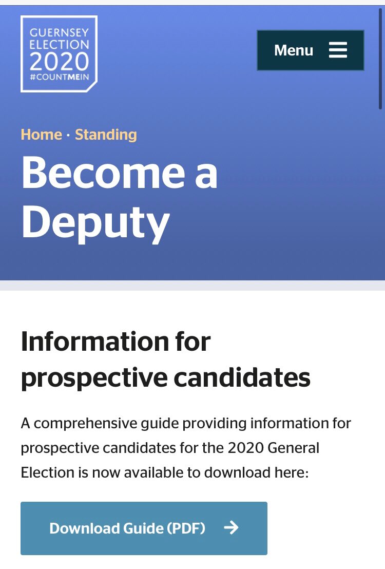 Guernsey Election 2020 On Twitter A Comprehensive Guide Providing Information For Those Wishing To Run For The 2020 General Election Can Be Downloaded From Https T Co Nh2q6yj8zw Paper Copies Are Available To Collect