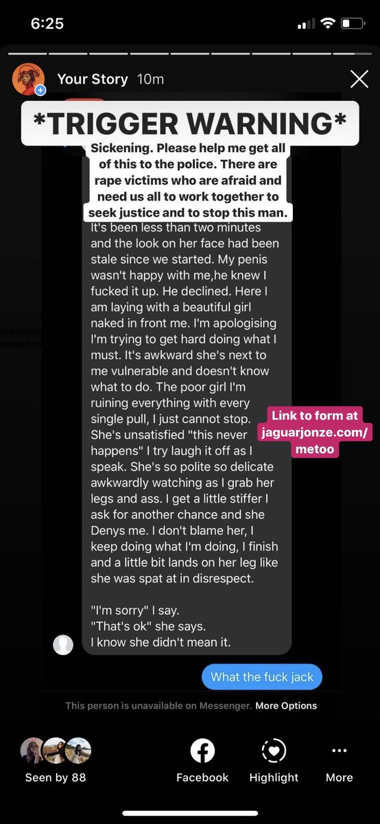 *PLEASE SHARE - WE NEED YOUR HELP* needing victim &amp; witness statements and evidence to take this man down find form link at jaguarjonze.com/metoo