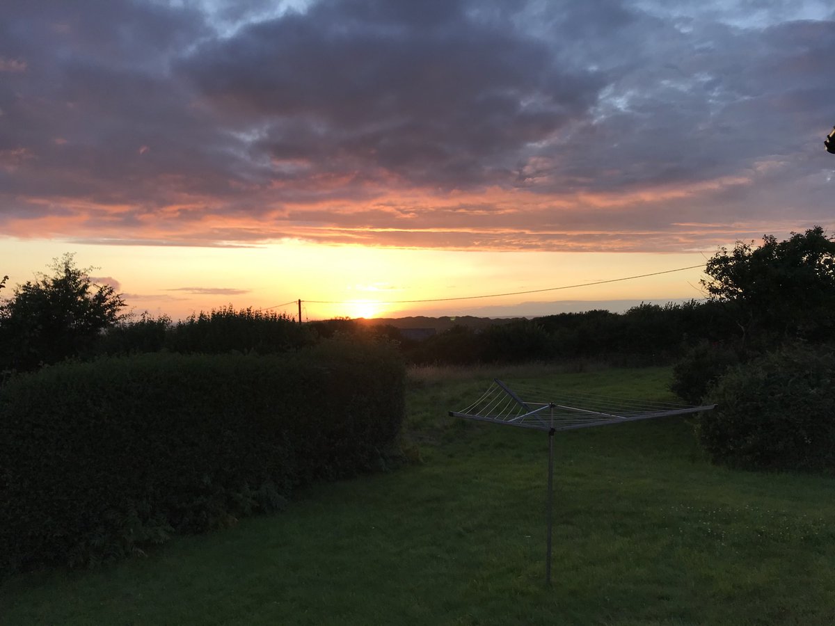 Sunset in #Llangennith