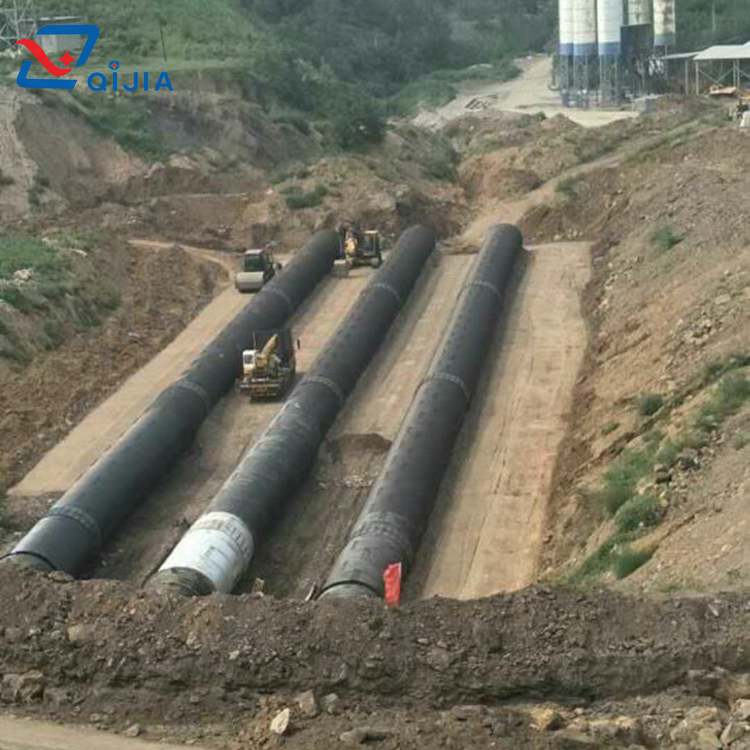 Spliced Metal Corrugated Culvert Pipe
1. High strength:1.5-3 times stronger than concrete
2. Light weight:1/15-1/5 weight of same specification concrete weight.
3. Long service life:normally more than 100 years
4. Low cost:when the span is larger than 1meter, the bigger the span