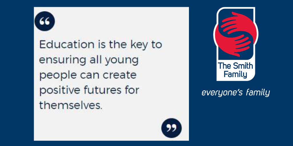 Sharing my best wishes for <a href="/NSWEducation/">NSW Dept of Education</a> #EdWeek20 It’s an honour for <a href="/SmithFamily_org/">The Smith Family</a> to partner with students, families &amp; schools around our shared agenda. During #COVID19 this is more important than ever to ensure no child is left behind bit.ly/3hViaPM