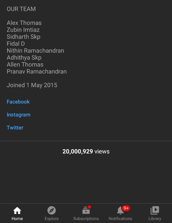 theVminor's tweet photo. 20 Million Views! 
Who would have a thought a bunch of kids playing music from their room would hit such a number. We’re truly humbled by the love 🙏🏽❤️ Special video coming soon. @YTCreatorsIndia @YouTubeIndia https://t.co/dGQPC0jmbN