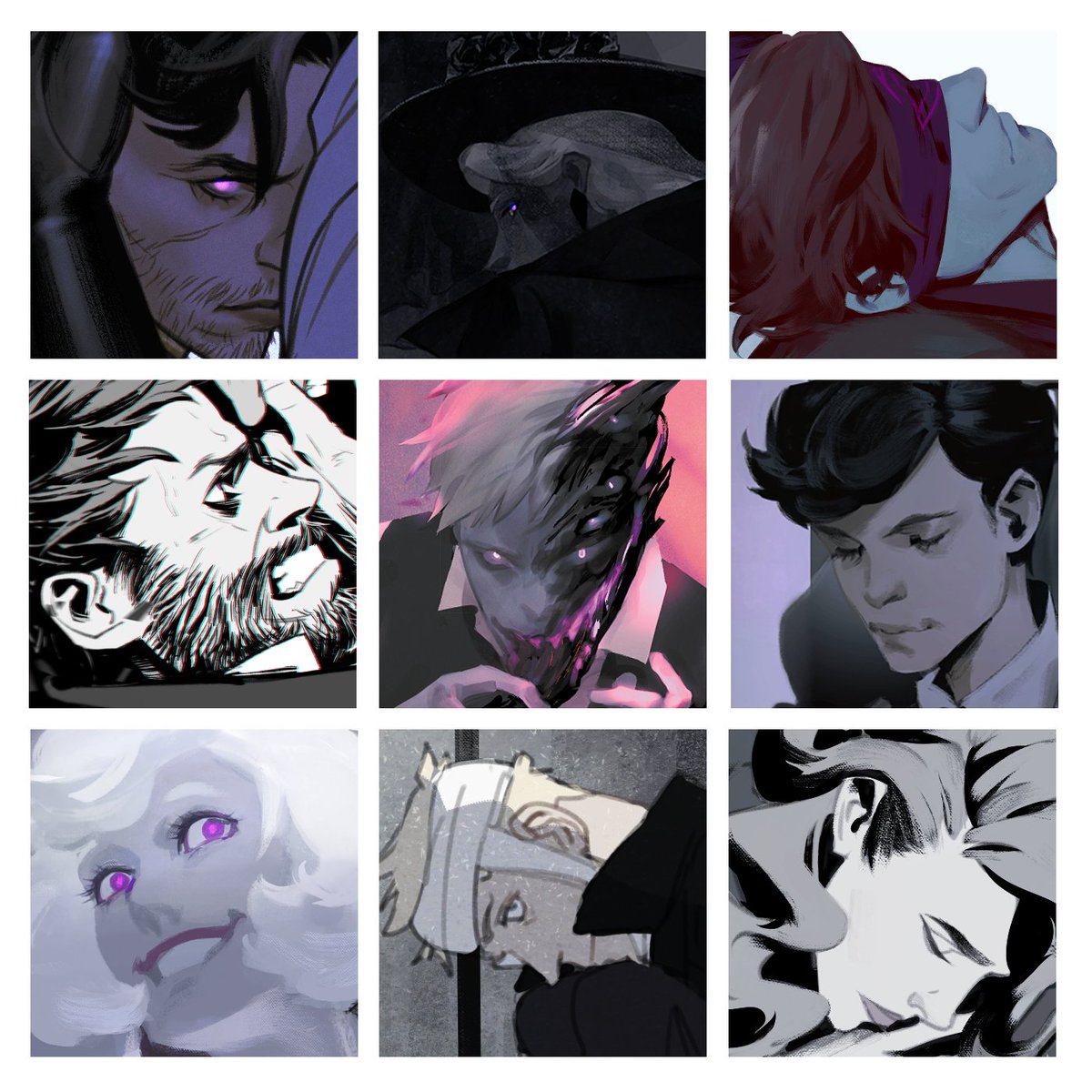 #faceyourart Well, it was self-reflective, I guess. 
(like for dem purples)? 