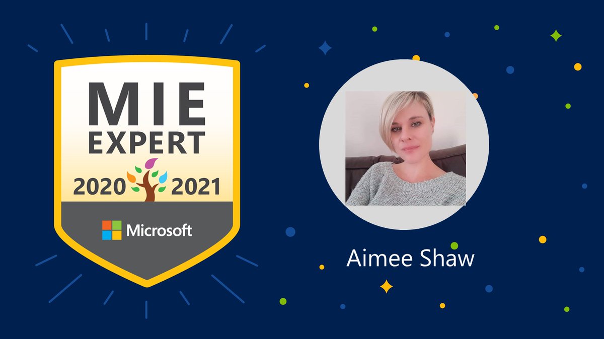 So proud to be selected for the second year as a Microsoft Educator Expert 2020 - 2021 #MIEExpert #Microsoftedu #steameducation #jacarandacollege #leadingtheway