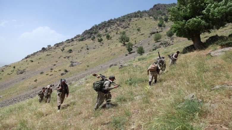 PDKIenglish's tweet photo. Iran’s terrorist Islamic Revolutionary Guard Corps is carrying out a missile attack against the Peshmerga Forces of Kurdistan. The attack, that is continuing, has up until now only resulted in material damage to Peshmerga bases in the mountains of Kurdistan.
#TwitterKurds 
#PDKI https://t.co/PxO9GcAFQh