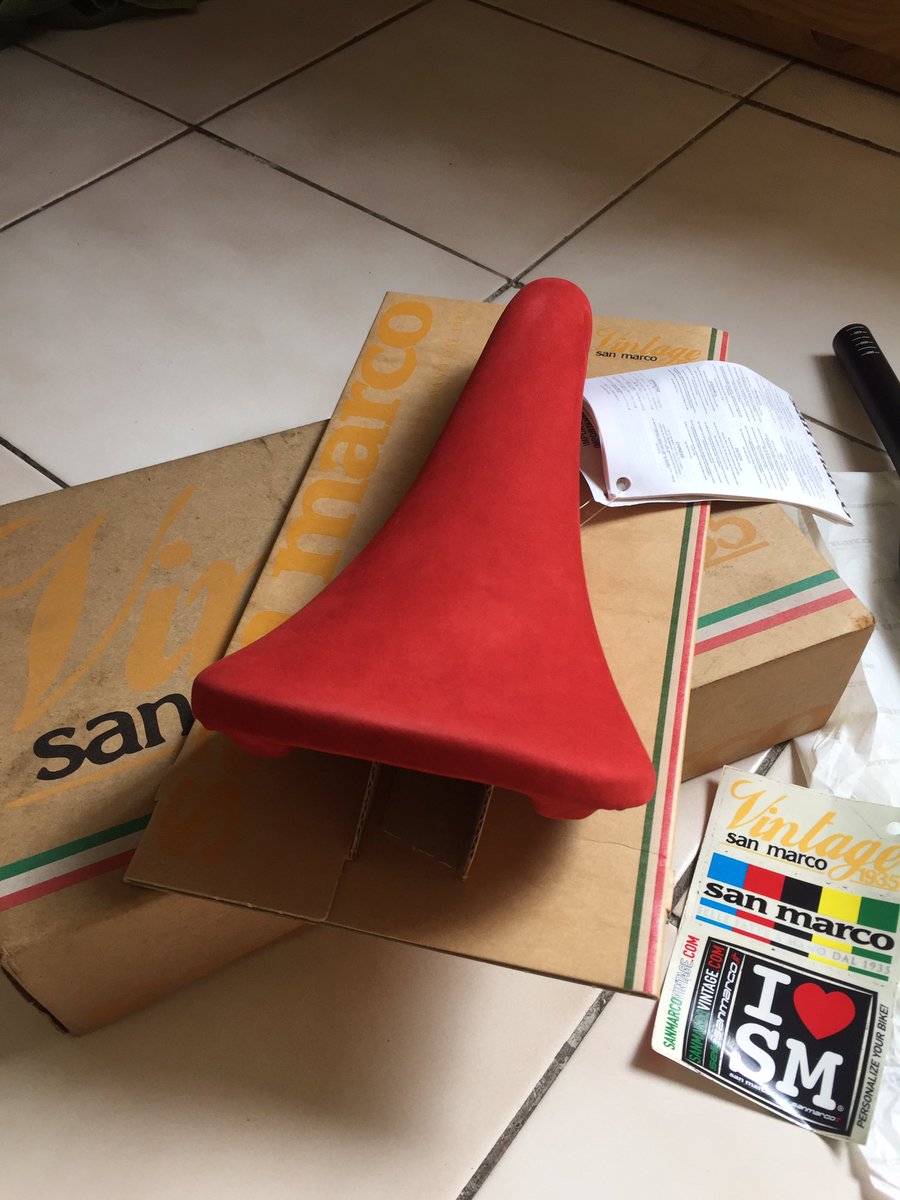 primirip's tweet photo. Wts sadle san marco concor (rare) bnib
2jt aja. 081299303636 cod kemayoran. 
#fnfjb https://t.co/T4GBgMHKo0