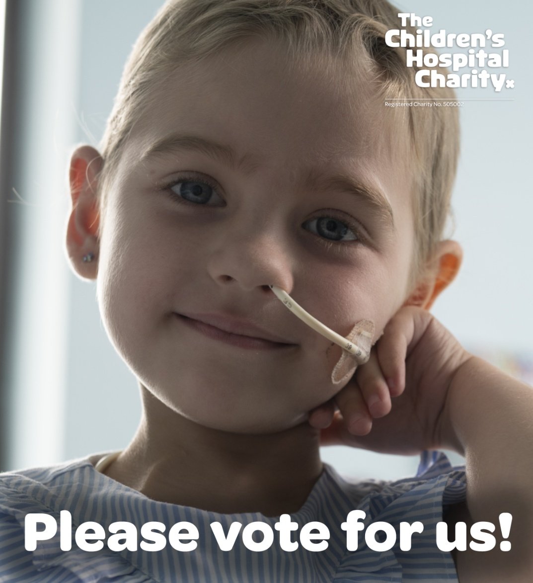 root66's tweet photo. Please Help Sheffield Children's win £100,000! By voting for The Children's Hospital Charity here https://t.co/dA9lYJkHgL they could win up to £100,000 for a new Cancer Ward at the hospital. It takes 30 seconds and you could make a big difference 💛 https://t.co/EF2eQqZTdM
