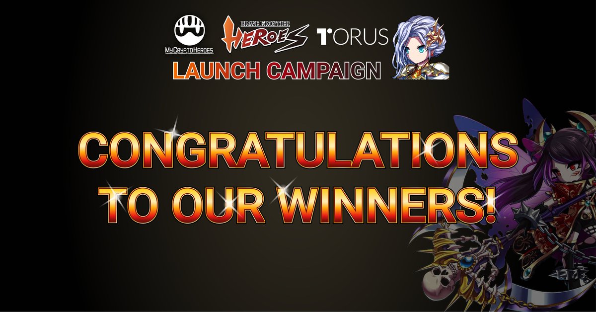 Congratulations to all our winners from our #MCHBFHTorus campaign! Claim your prizes with your Twitter account at app.tor.us
<a href="/Adrianagosan/">Adriana</a> @AngieDadelos <a href="/chikuwanoe/">羽川</a> <a href="/CryptoAngel18/">Felicia angelica🤝PAL</a> @Cryptomcmillan1 <a href="/finn_mat/">Finn mat</a> <a href="/geniebottle100/">𝑔έη𝐈𝐄ცᓍᖶᖶᒪέ | ⚛️ 💙💙💙</a> <a href="/HGerbal/">♘ ᴴᵉʳᵇᵃˡᴳᵉʳᵇⁱˡ</a> <a href="/IvanPetrov_90/">Ivan Petrov</a> <a href="/JamieDonatallo/">Jakecrypto</a>