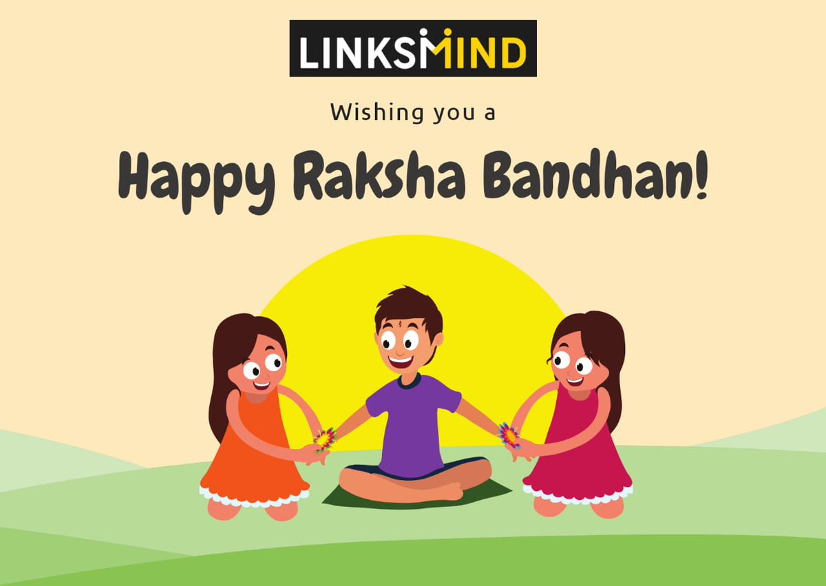 linksmind's tweet photo. On this joyous occasion of Raksha Bandhan Linksmind wishes you love and prosperity.
.
.
Linksmind family wishes Raksha Bandhan to all the blessed souls.
.
.
#RakshaBandhan #Rakshabandhan2020 #Rakhi #BrotherSister #StayBlessed #linksmind  #students #onlinestudy #onlineteacher https://t.co/nkOfnPOhDu