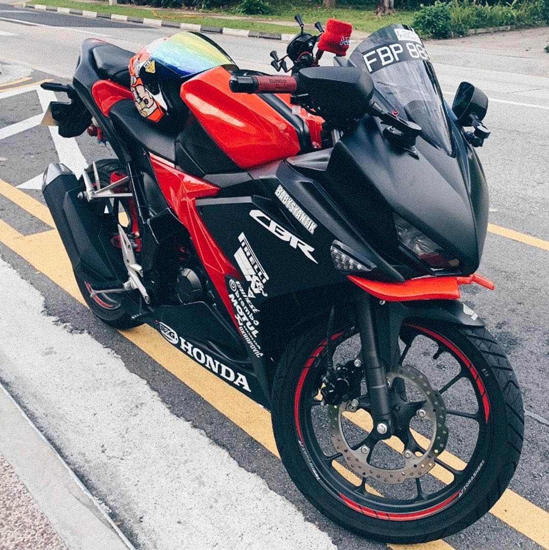 SGInstaBikes's tweet photo. 🏍 : 2019 Honda CBR150R⁣⁣! ⁣

Follow us on Instagram now for more daily rides! https://t.co/XTFhFmH3Sh https://t.co/5jDIsOatsa