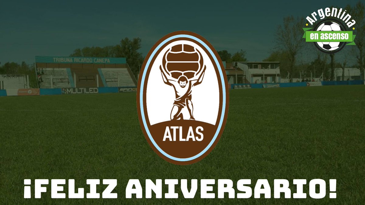 argenascenso's tweet photo. El 17/08/1951 un grupo de jóvenes del barrio Villa Crespo, comandado por Ricardo Puga, decidió fundar un club con la idea de participar en los torneos Evita que se llamó Deportes Atlas. Hoy conocido como @PrensaClubAtlas , celebra sus 69 años. ¡Felicidades, Marrón! https://t.co/uk5okiTktj