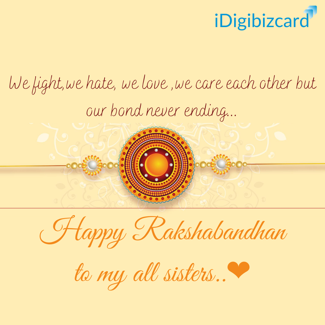 idigibizcard (@idigibizcard) on Twitter photo We fight,we hate, we love ,we care each other but our bond never ending...
Happy Rakshabandhan
to my all sisters..❤️
#rakhi #rakshabandhan #happyrakhshabandhan
#rakshabandhan2020 #happyrakhi #rakhidesigns #rakhigiftsforbrother #handmaderakhi #rakshabandhanspecial <a href="/idigibizcard/">idigibizcard</a> We fight,we hate, we love ,we care each other but our bond never ending...
Happy Rakshabandhan
to my all sisters..❤️
#rakhi #rakshabandhan #happyrakhshabandhan
#rakshabandhan2020 #happyrakhi #rakhidesigns #rakhigiftsforbrother #handmaderakhi #rakshabandhanspecial <a href="/idigibizcard/">idigibizcard</a>