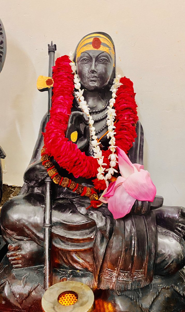 गुरुवर श्री आदि शंकर ...तुम्हीं ने महादेव के साक्षात् दर्शन किए है। आप की उपासना ही, शिव उपासना है। हर शंभो।। #HarHarMahadev