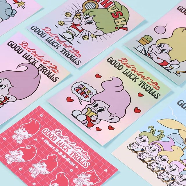 Red Velvet スルギ trolls ポップアップショップ 限定トレカ Redvelvet 