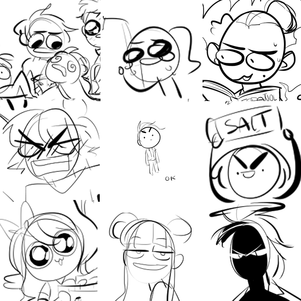 #faceyourart Aqui no terminamos dibujos 