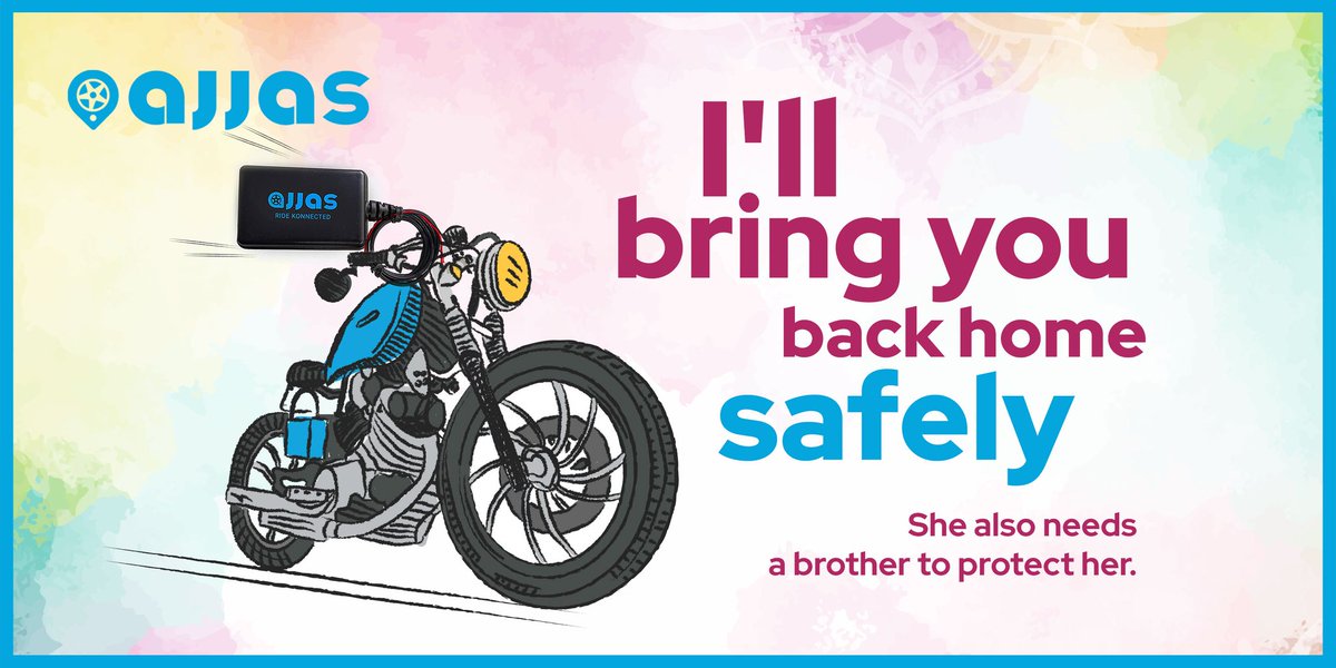 Ajjasdotcom's tweet photo. Happy Rakshabandhan to all of you 😊🤗✨
.
.
#RakshaBandhan
#ajjas #ajjassafetydevice  #ajjassafetysolutions #theftalert #theftalertsystem #accidentalert #liverides #trackrides #trackroutes #livesharing #fuellogs #routesharing #zerotheft #fallalerts #safetyfirst #safetydevice https://t.co/yKjpa7Ljca