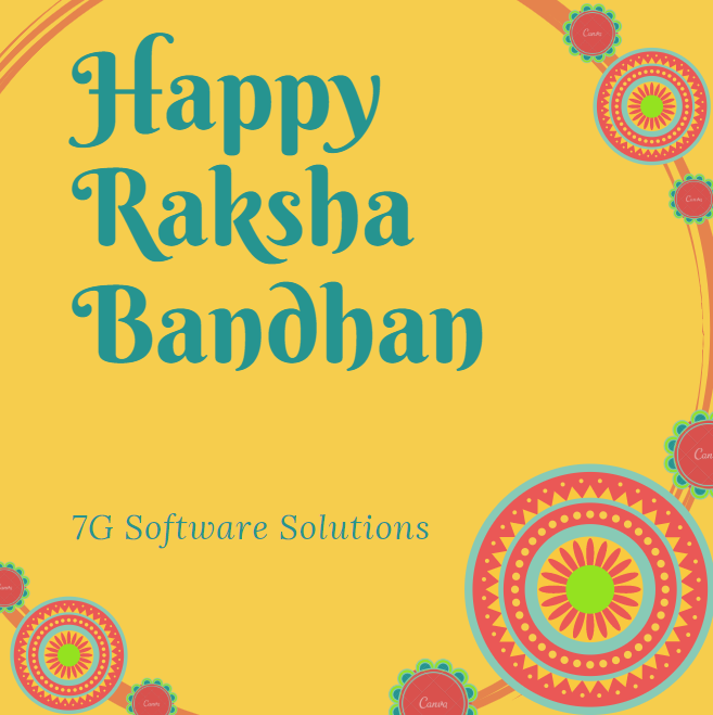 7gSoftware's tweet photo. Our team at 7G Software Solutions wishes a very Happy Raksha Bandhan to everyone!

7G Software Solutions is One-Stop Solution for All Your 𝗗𝗶𝗴𝗶𝘁𝗮𝗹, 𝗦𝗘𝗢, 𝗗𝗲𝘃𝗲𝗹𝗼𝗽𝗺𝗲𝗻𝘁, 𝗠𝗮𝗿𝗸𝗲𝘁𝗶𝗻𝗴 Needs.

Connect our sales team at 𝗶𝗻𝗳𝗼@𝟳𝗴𝘀𝘀.𝗶𝗻 https://t.co/5FMYsASj3M