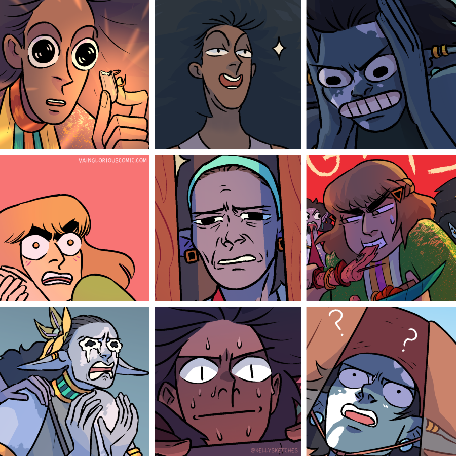 #faceyourart but it's just vainglorious funny faces 