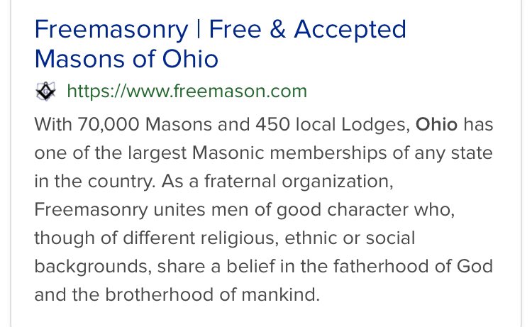 8) Covertly settled in Ohio, then the occult saturation tracks. Helltown, being one of the biggest fre-mas-n states, and Buckland retiring there to open his (still running) witchcraft museum don’t seem as random. It might also explain why Clare was there & married who she did