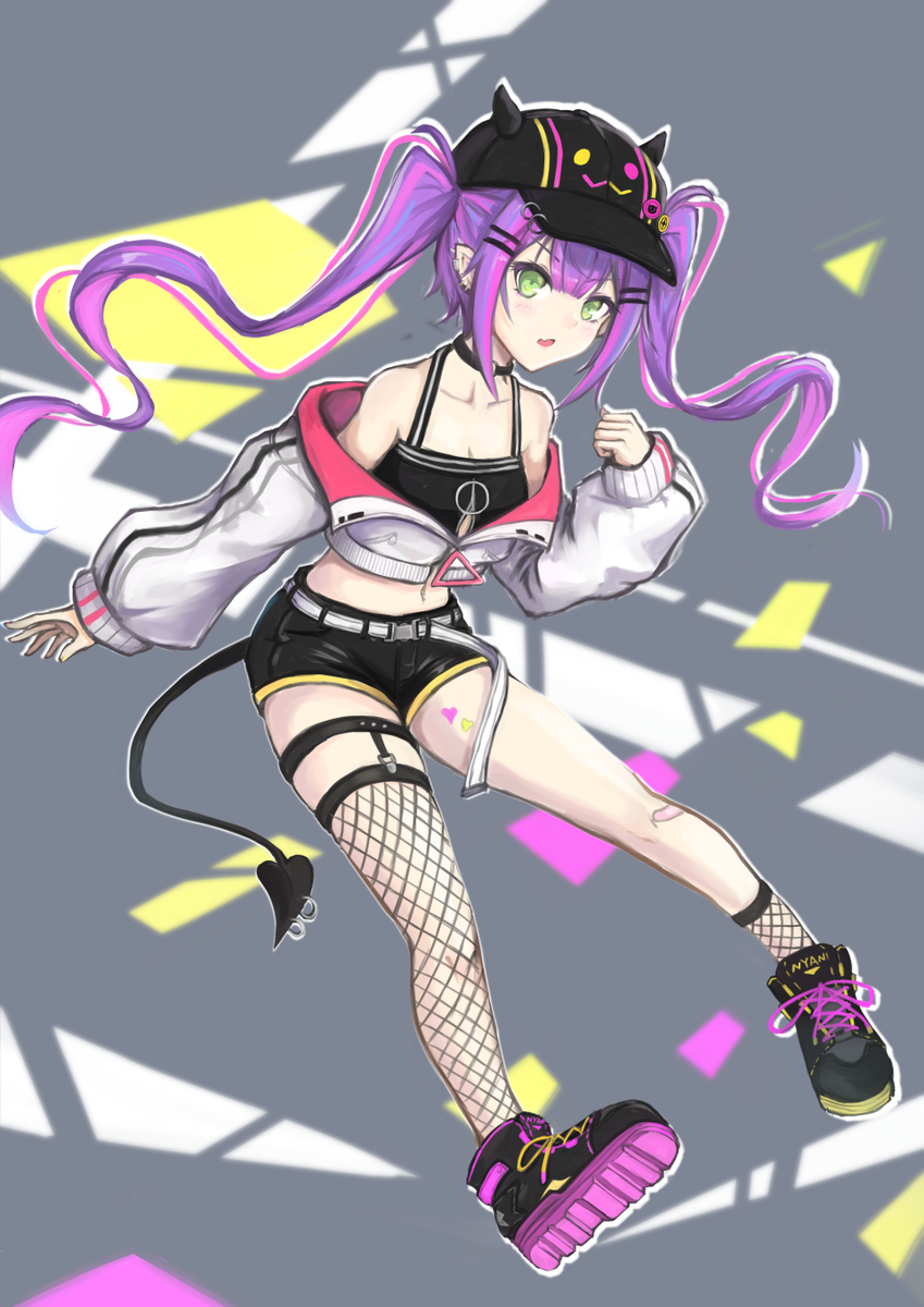 常闇トワ 「全ホロメンお絵描きチャレンジ第一弾はトワ様?
 #TOWART 」|ちゃぼ🍗＠絵描きのイラスト