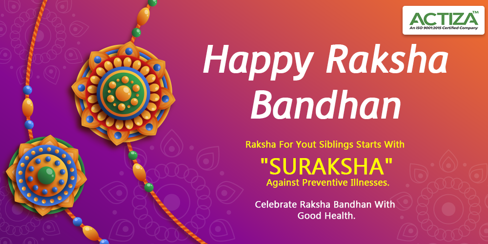 actizapharma_'s tweet photo. On this auspicious &amp; wonderful occasion, Let's Cherishing the memorable time spent in childhood and trying to make new memories this year.

Actiza Pharma Pvt Ltd wishes Happy Raksha Bandhan to all.

#rakshabandhan #HappyRakhi #HappyRakshaBandhan #loveyousister #RakshaBandhan20 https://t.co/M9BKEf1n0c