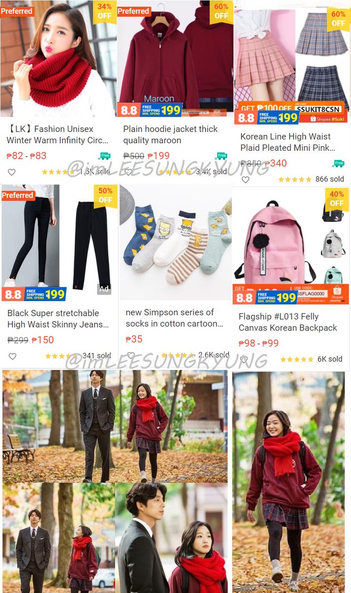 Twice__M0MO's tweet photo. @ShopeePH Gusto mo bang mag ala-Ji Eun Tak ng Goblin pero low ang budget?

Worry no more! Sa halagang Php 904 lang (less than 1K) ma-achieve mo na ang 'goblin's bride' look!  Kaya sabihin mo #SalamatShopee !

[Reference: Goblin scene in Canada]
#StyledByShopee

By yours truly <3 https://t.co/598qlmNK7o