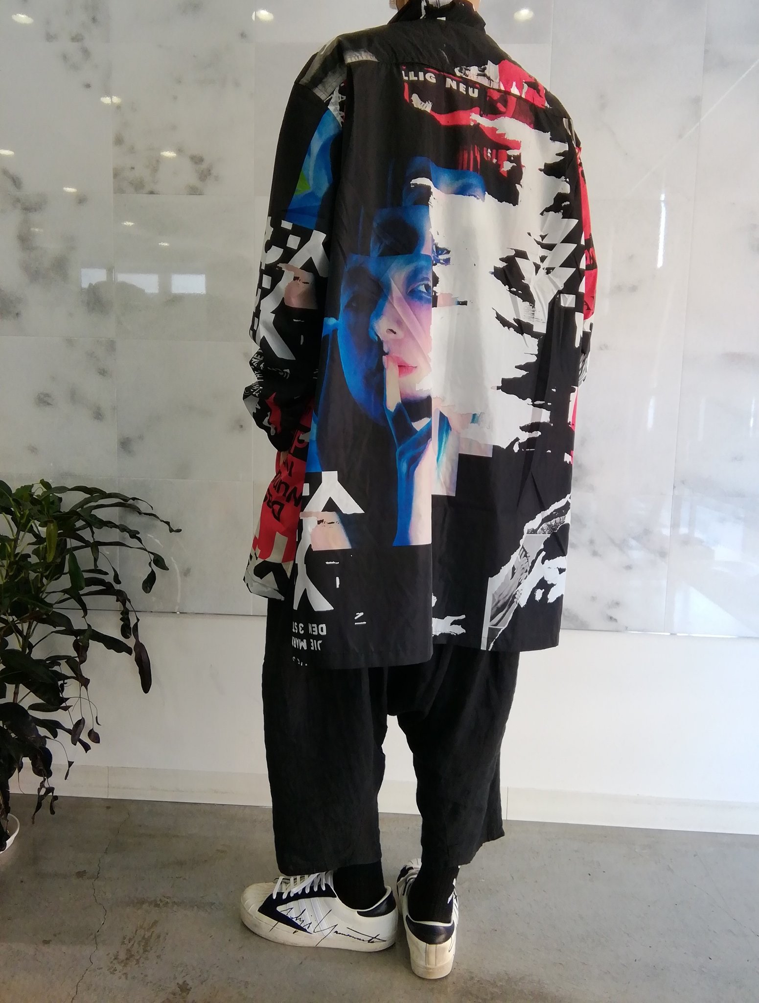 y-3 内田すずめ ナイロンジャケット M-