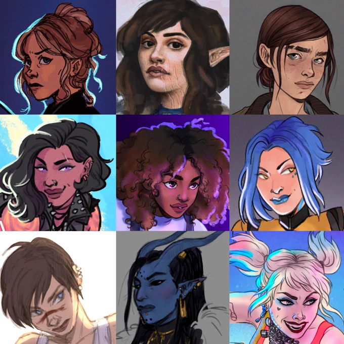 i know im late but i do love a good face #faceyourart 